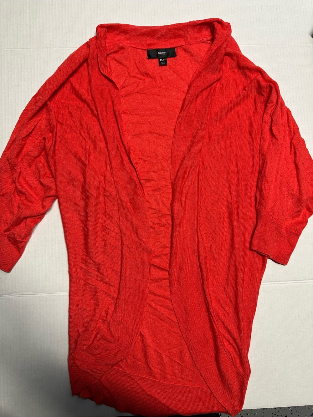 Mossimo. Open-Front Lightweight Cardigan